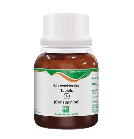 Bio India Homeopathy Bio-combination 4 Tablets | Grab2Buy