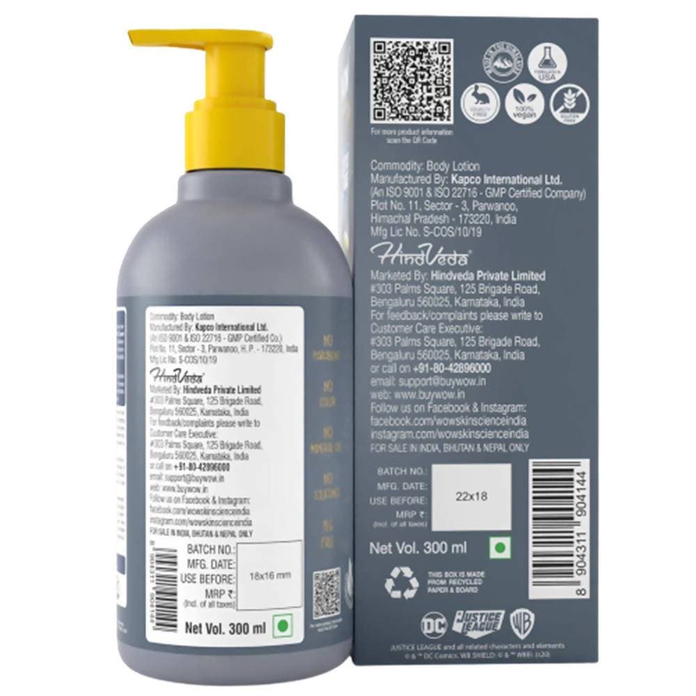 Wow Skin Science Kids Body Lotion - Caped Crusader Batman Edition  Grab2Buy Wow Skin Science Grab2Buy