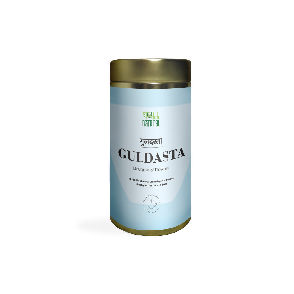 Shuddh Natural Brain Booster Guldasta Floral Tea 