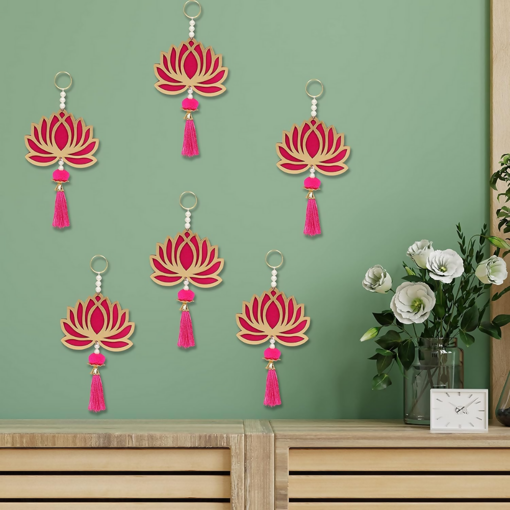 Kalakriti Lotus Floral Wall Hangings