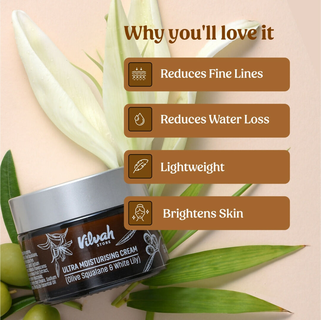 Vilvah Store Ultra Moisturising Cream (Fine lines & Wrinkles)  Grab2Buy Vilvah Store Grab2Buy