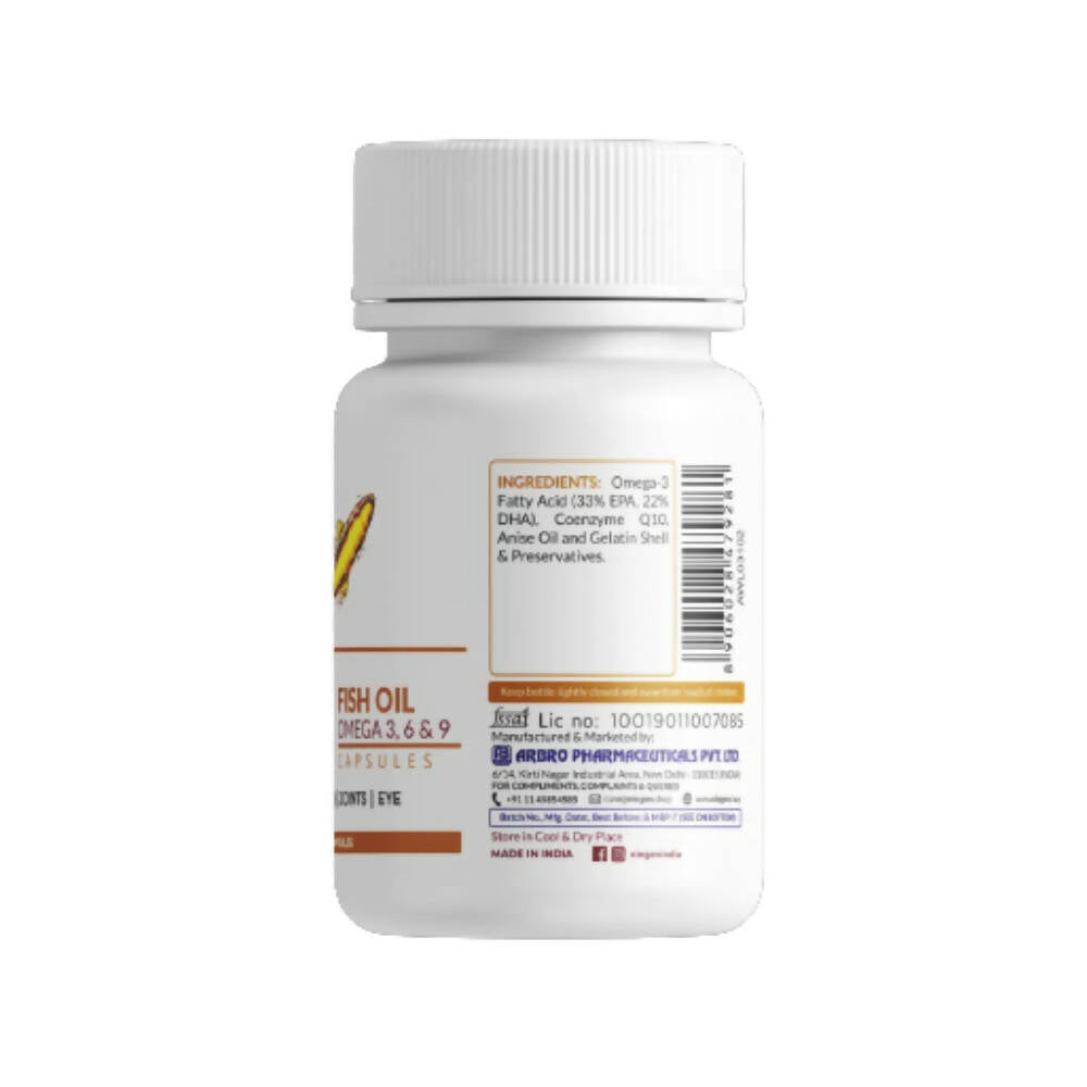 Ningen Omega 3-6-9 Fish Oil Capsules - Grab2buy