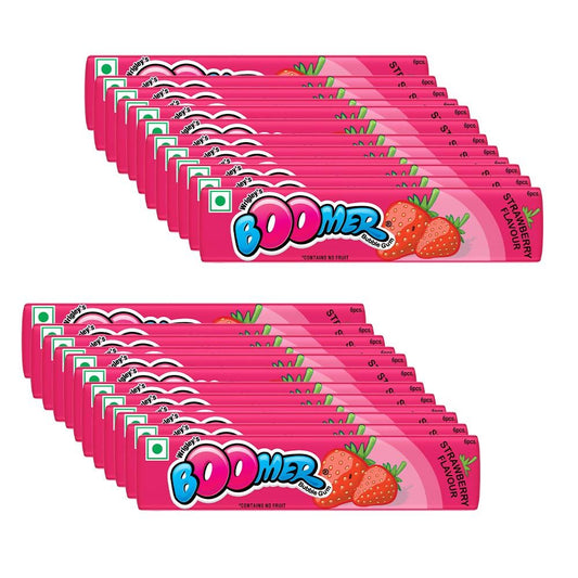 Wrigley's Boomer Multipack - Strawberry  Grab2Buy Wrigley's Grab2Buy