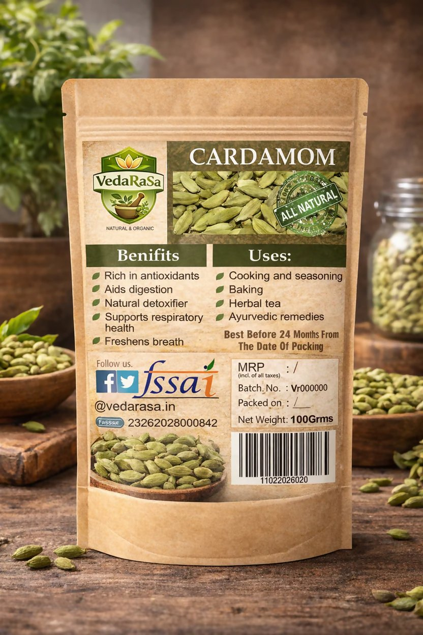 VedaRasa Raw Green Cardamom  Grab2Buy VedaRasa Grab2Buy