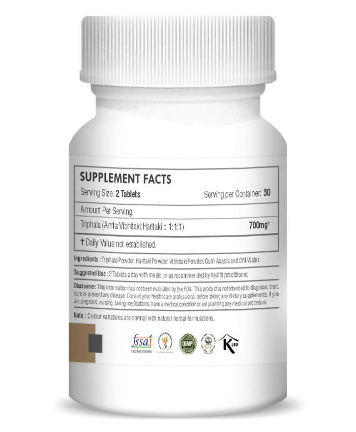 H&C Herbal Triphala Tablets 