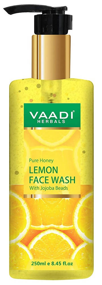 Vaadi Herbals Pure Honey Lemon Face Wash With Jojoba Beads  Grab2Buy Vaadi Herbals Grab2Buy