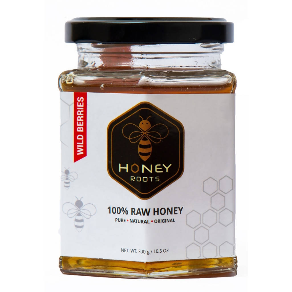 Honey Roots Wild Berries Raw Honey - Grab2buy