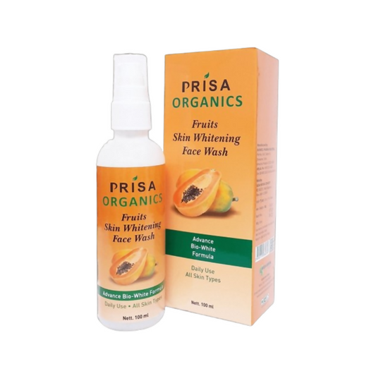 Prisa Organics Saffron & Papaya Lightening Face Wash
