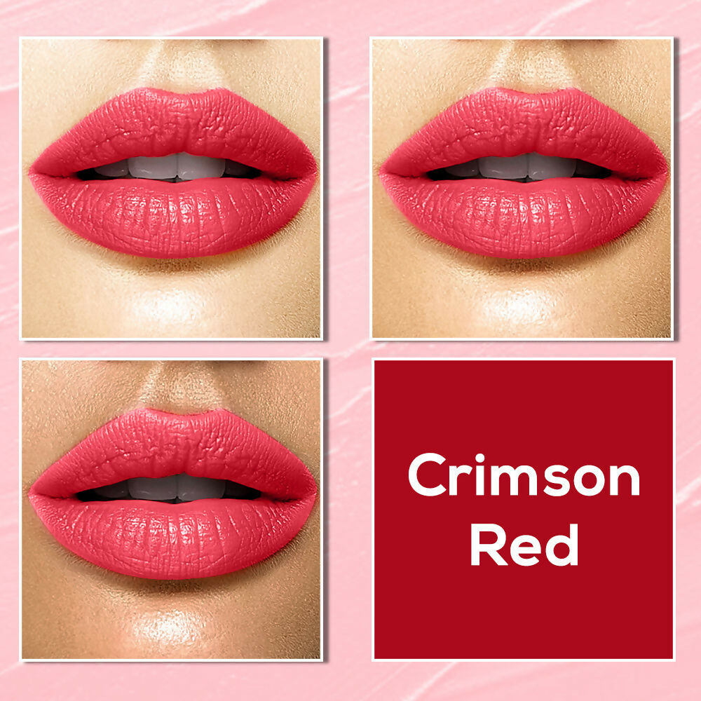 Jaquline USA Color Me Matte Liquid Lipstick - Crimson Red