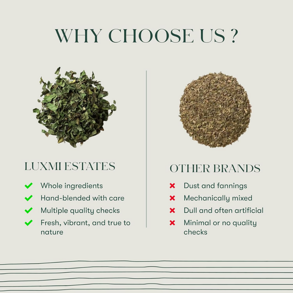 Luxmi Estates Pure Peppermint Organic Herbal Infusion
