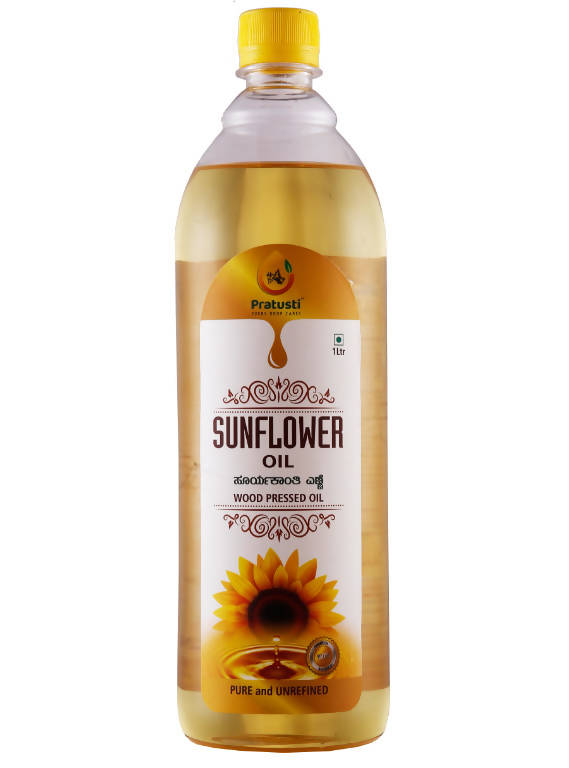 Pratusti Wood Pressed Sunflower Oil 