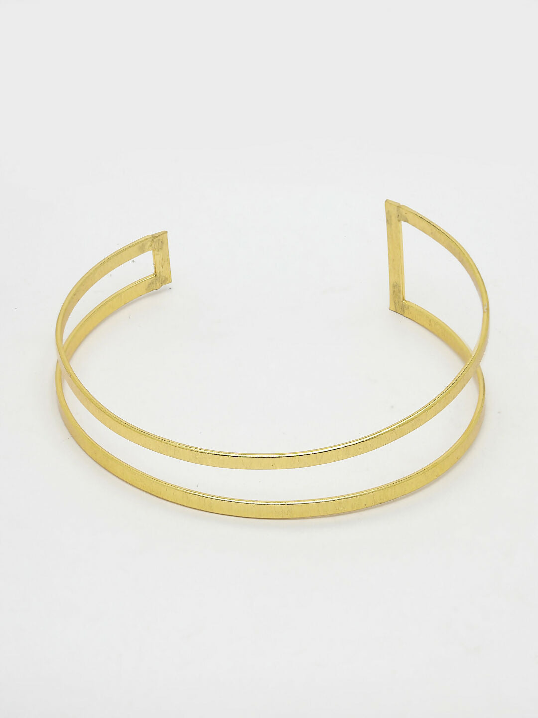 NVR Women Gold-Polished Western Cuff Bracelet