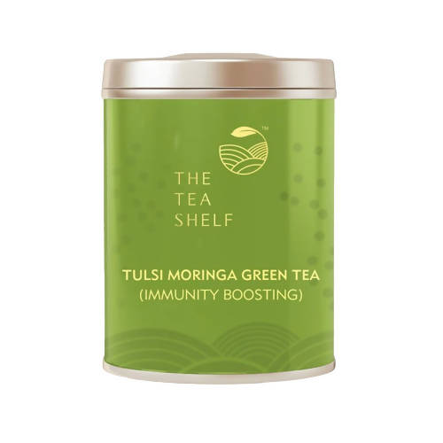 The Tea Shelf Tulsi Moringa Green Tea  Grab2Buy The Tea Shelf Grab2Buy