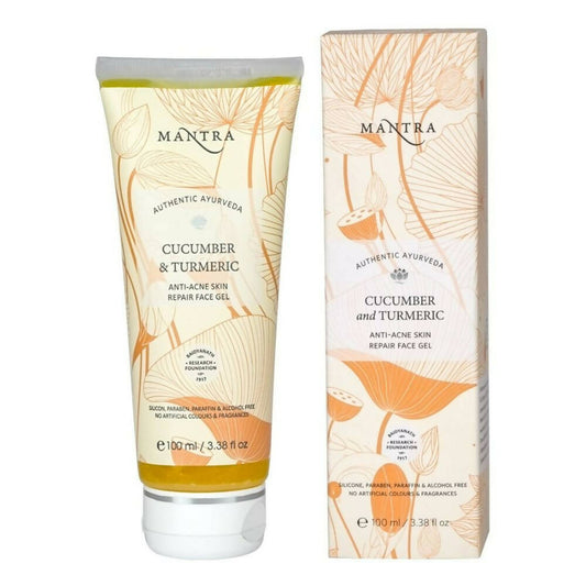 Mantra Herbal Cucumber & Turmeric Anti-Acne Skin Repair Face Gel - Grab2buy