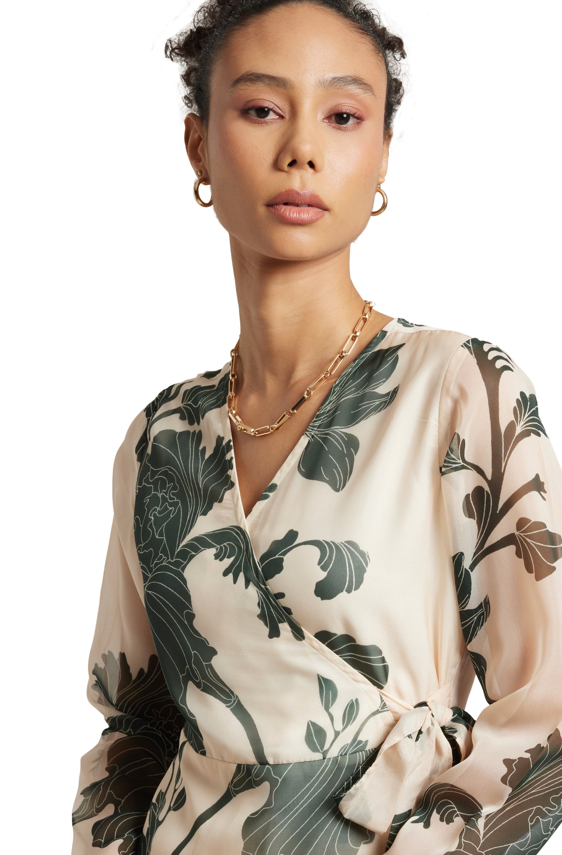 Zaccai Women's Cream Organza Floral Dress  Grab2Buy Zaccai Grab2Buy