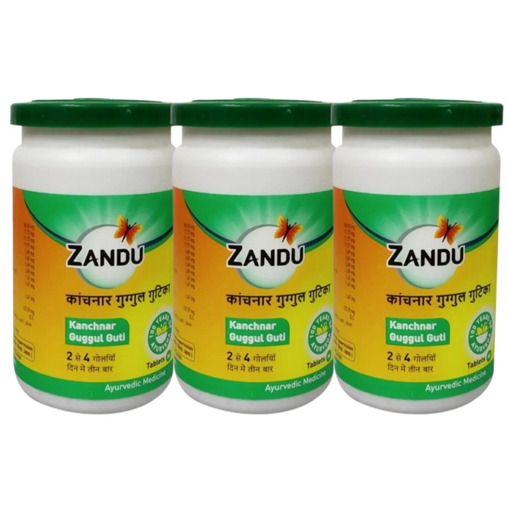 Zandu Kanchnar Guggul Gutika 