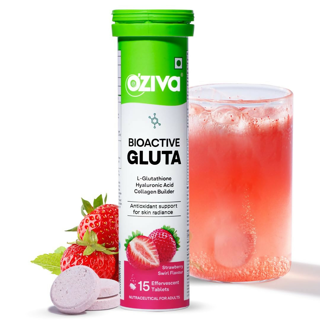 OZiva Bioactive Gluta Fizzy Effervescent Tablets | Grab2Buy