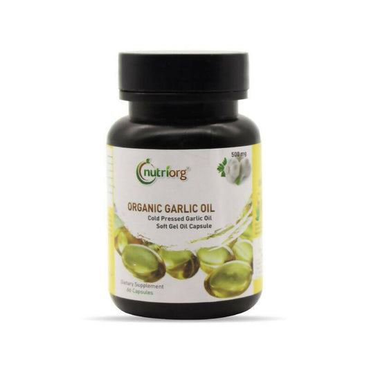 Nutriorg Garlic Oil Soft Gel Capsules - Grab2buy