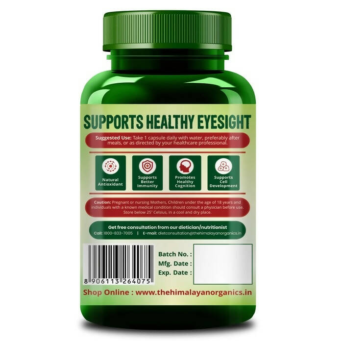 Himalayan Organics Plant Based Vitamin A Capsules - Grab2buy