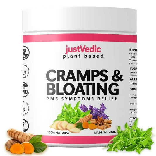Just Vedic Cramps & Bloating Drink Mix - Grab2buy