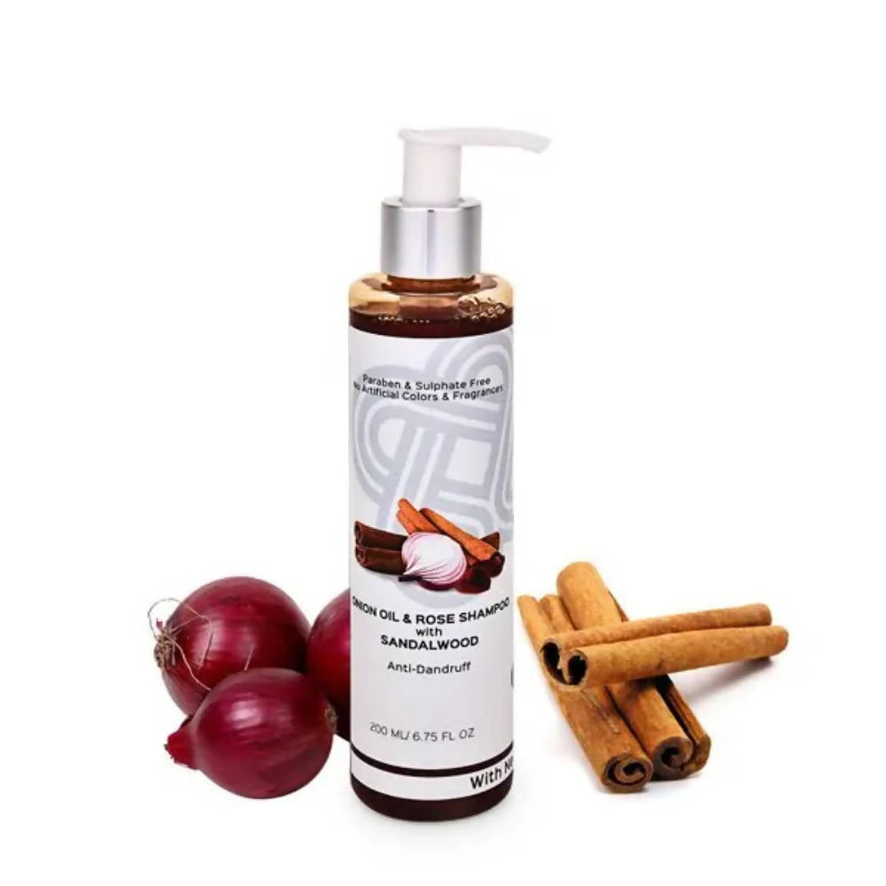 Teal and Terra Onion Oil & Rose Shampoo With Sandalwood