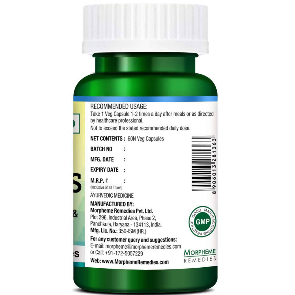 Morpheme Remedies Gokshura Terrestris Capsules 