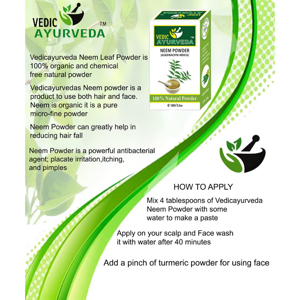 VedicAyurveda Neem Powder  Grab2Buy VedicAyurveda Grab2Buy
