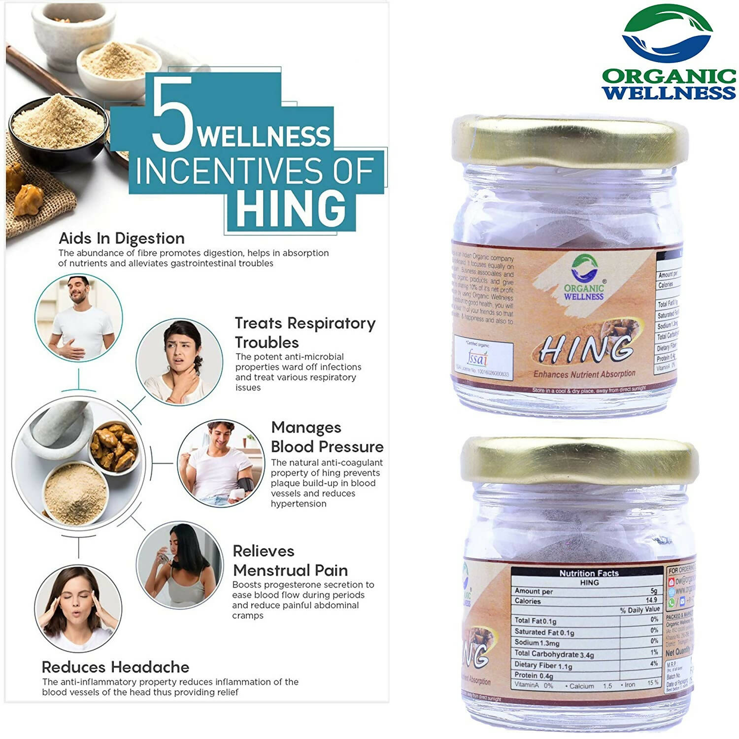 Organic Wellness Hing - Grab2buy