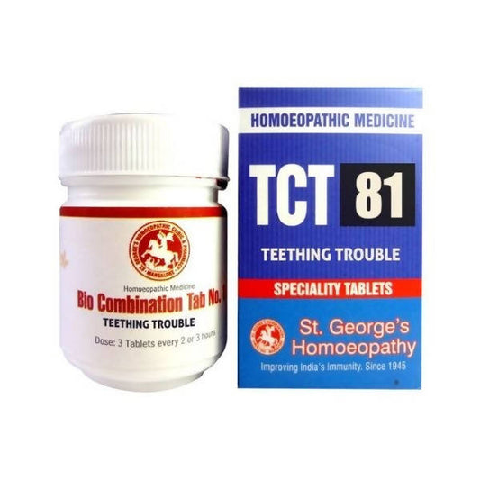 St. George's Homeopathy TCT 81 Tablets 