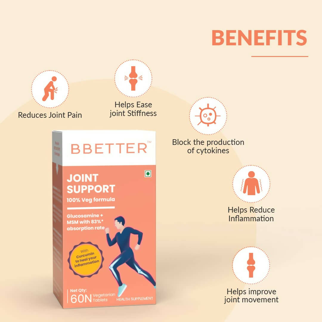 BBETTER Joint Support Tablets with Glucosamine 