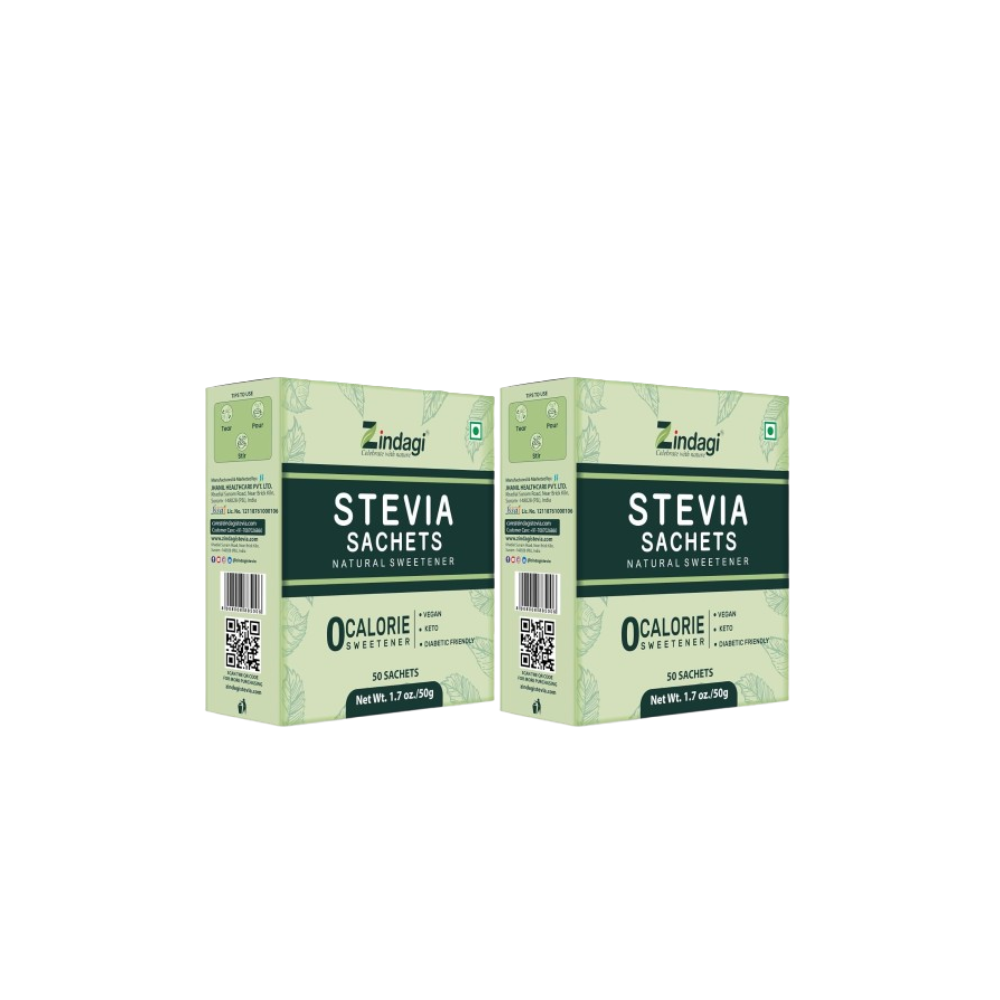 Zindagi Stevia Nature's Sweetener Sachets 