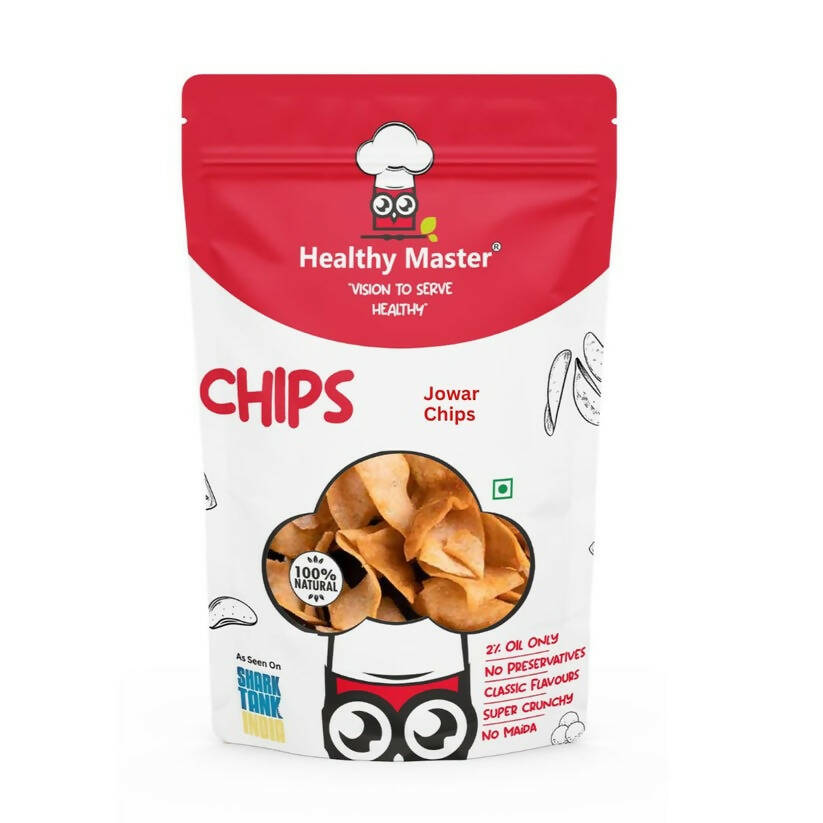 Healthy Master Light & Crispy Jowar Chips | Millet Snacks 