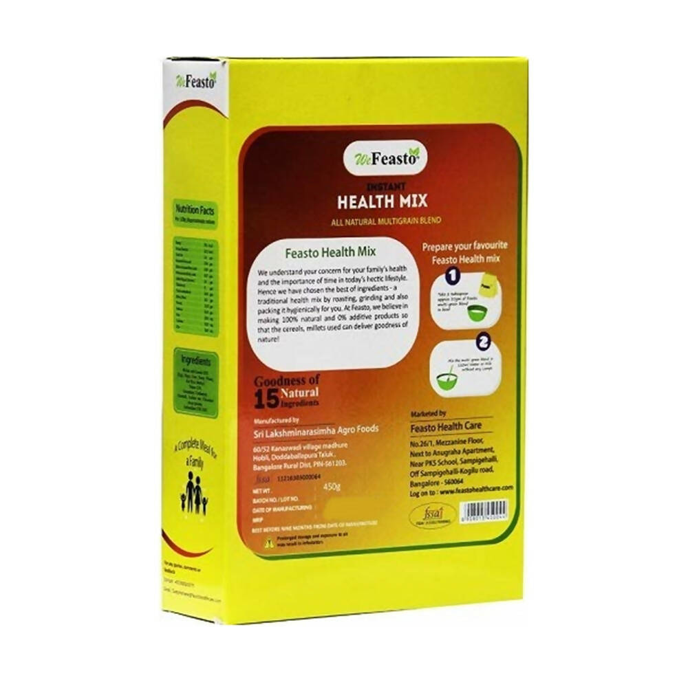 Wefeasto Instant Health Mix Chocolate Flavor - Grab2buy