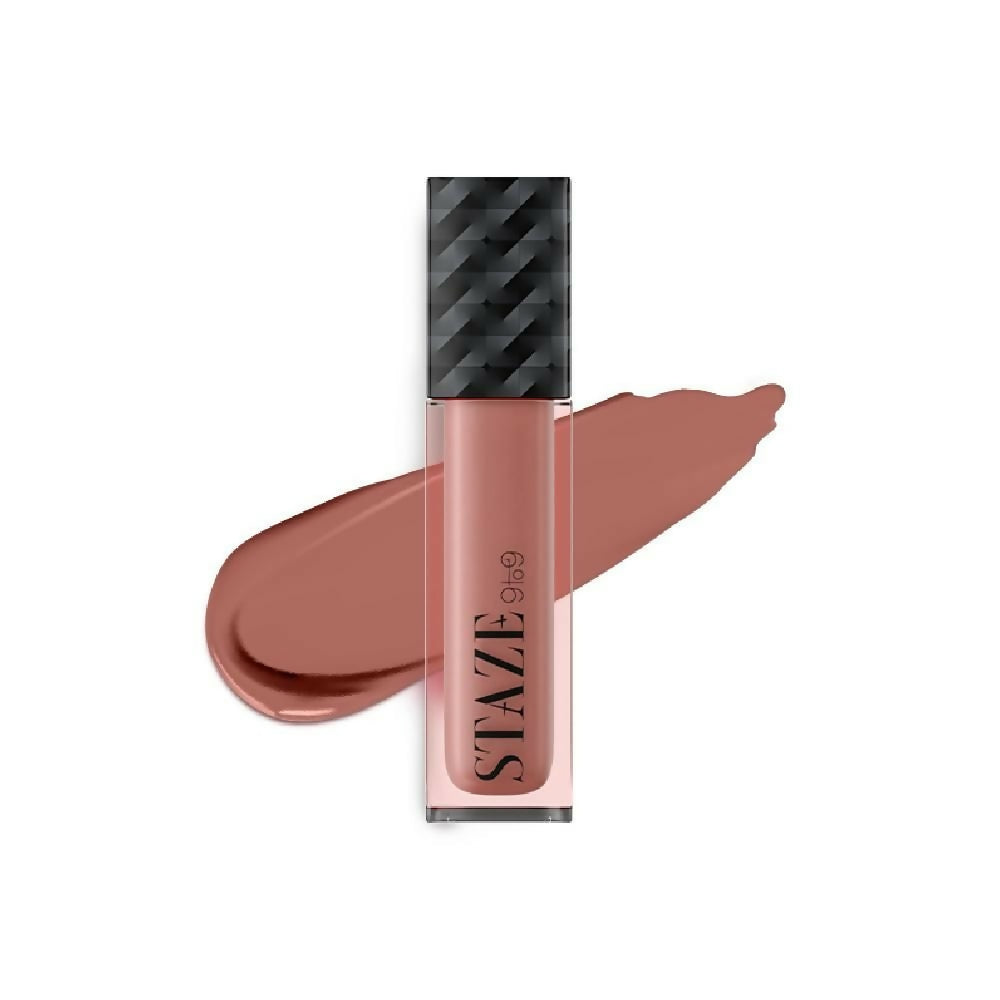 Staze 9to9 Lips Don't Lie Matte + Transferproof Liquid Lipstick - 12 Nude Spice 