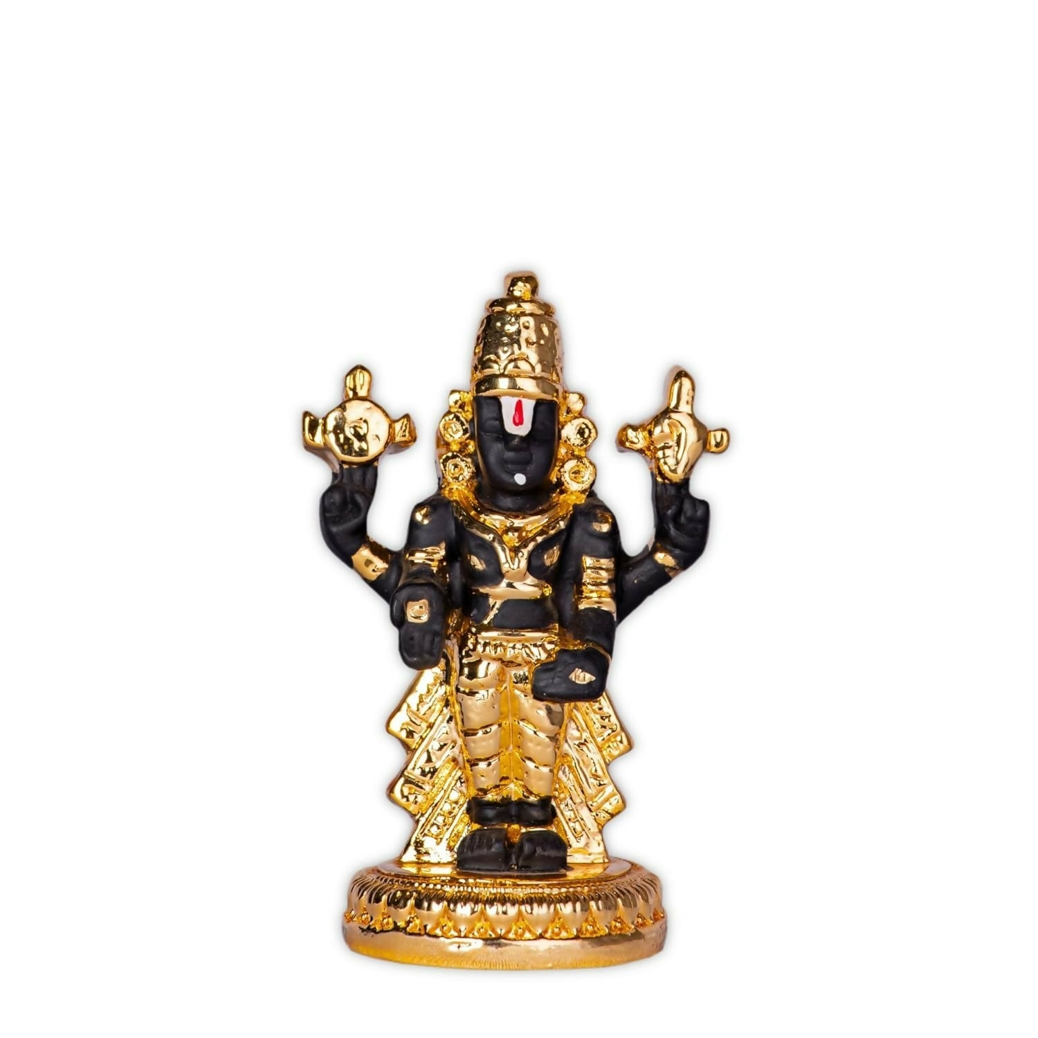 House Of Wemy 24k Gold Plated Premium Balaji Statue - Grab2buy