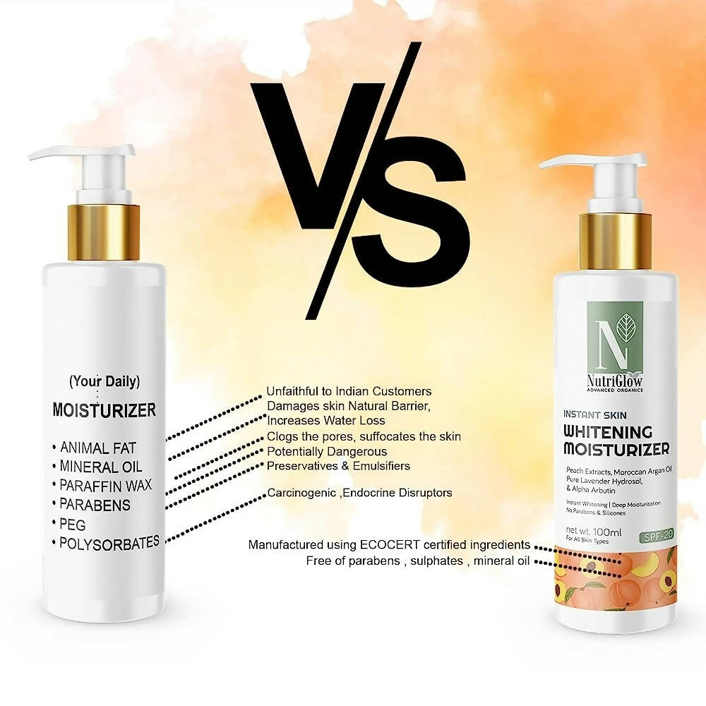 NutriGlow Advanced Organics Moisturizer SPF 20 - Grab2buy