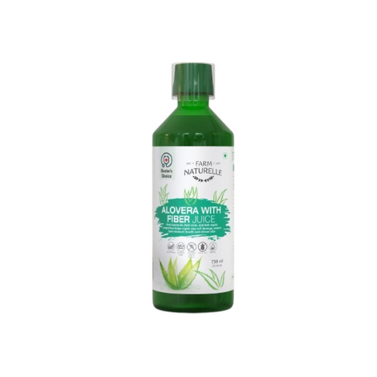 Farm Naturelle Aloe Vera Juice - Revitalize Hair, Skin, and Digestive Health 