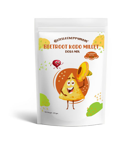 Littlecherrymom Beetroot Kodo Millet Instant Dosa | Swadesiicart