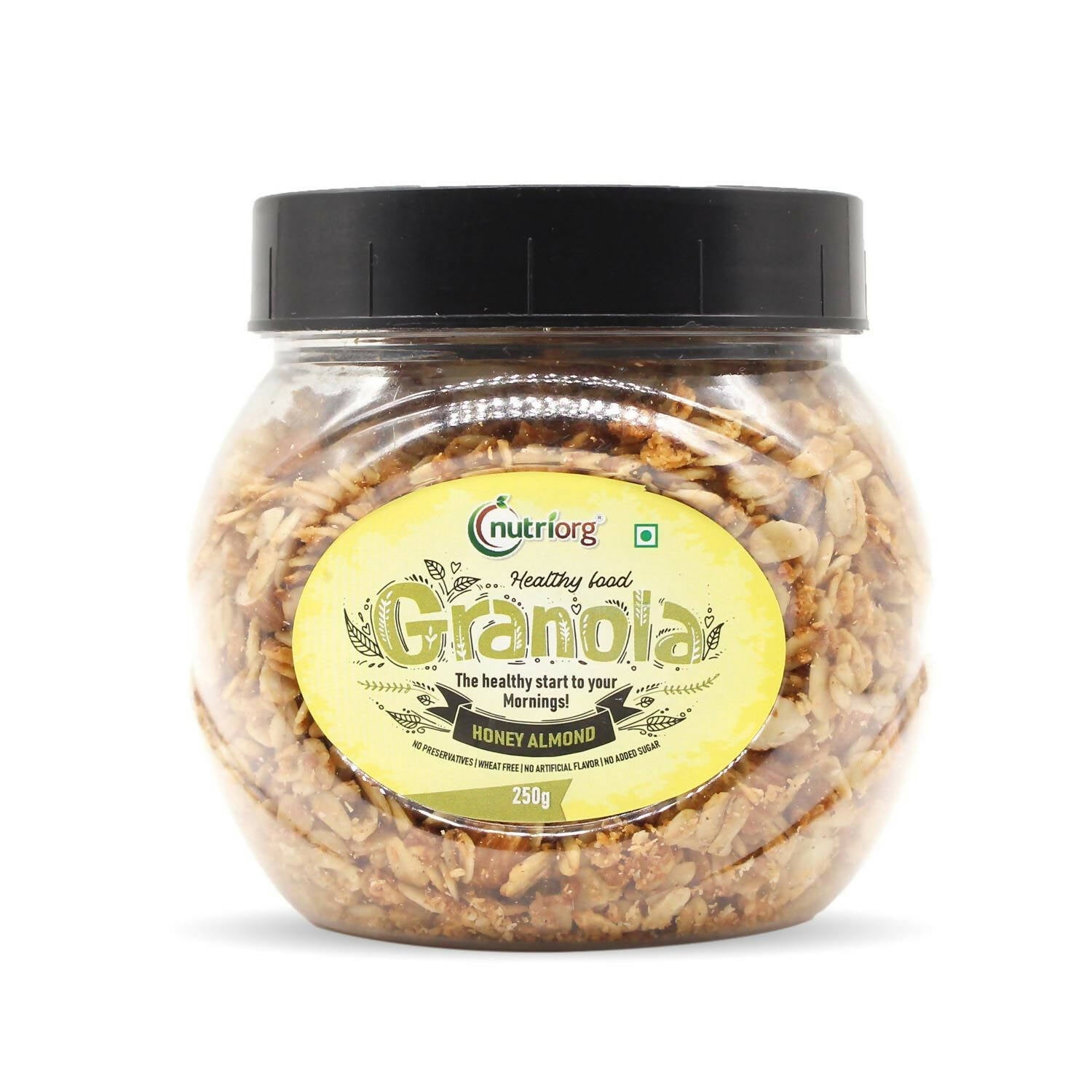 Nutriorg Crunchy Granola Honey & Almond Flavor 