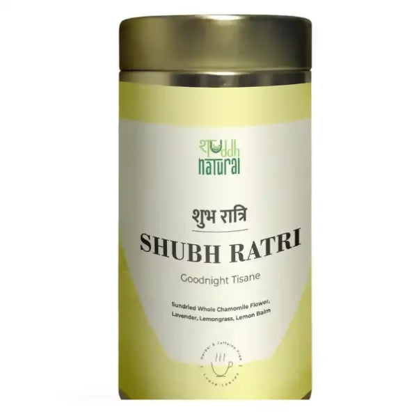 Shuddh Natural Goodnight Sleep Anxiety Relief Shubh Raatri Floral Tisane 