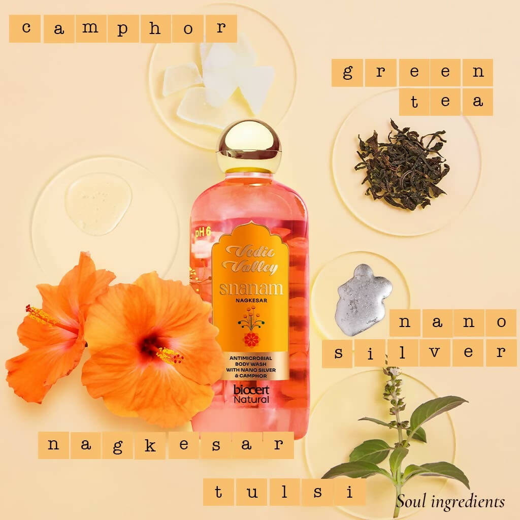 Vedic Valley Nagkesar Body Wash  Grab2Buy Vedic Valley Grab2Buy
