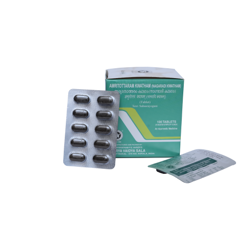 Grab2Buy Arya Vaidya Sala Amritottaram Kwatham Tablets 