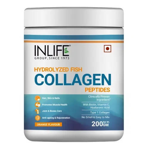Inlife Hydrolyzed Fish Collagen Peptides Powder 