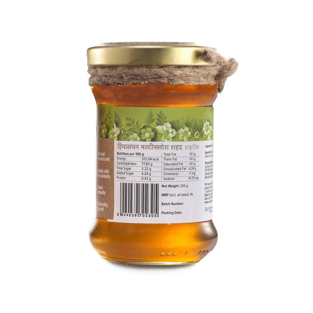 Conscious Food Himalayan Multi Flora Raw Honey 