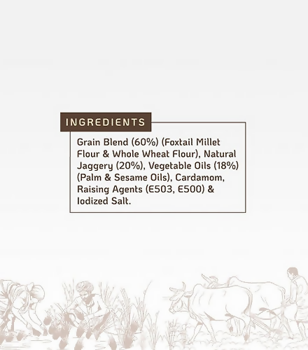 Vasudha Nurtured By Nature Little Millet Cookies  Grab2Buy Vasudha Grab2Buy