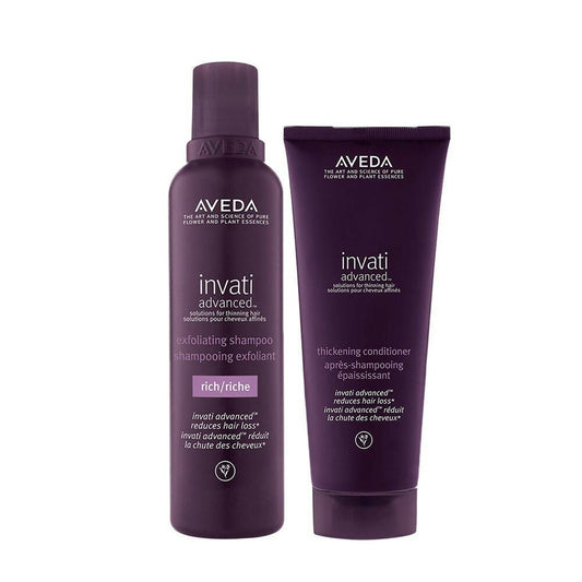 Aveda Invati Rich 2 Step Routine - Shampoo & Conditioner Combo - Grab2buy