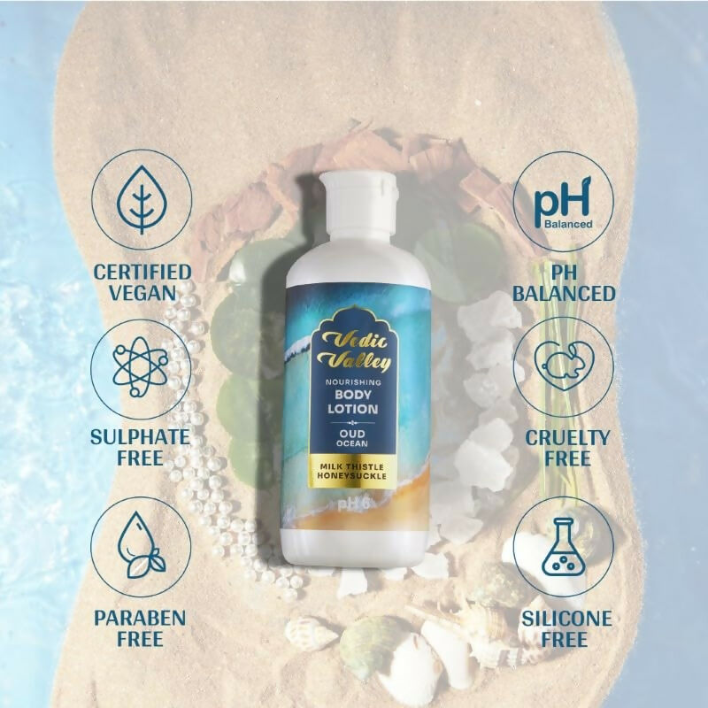 Vedic Valley Oud Ocean Body Lotion for Women & Men  Grab2Buy Vedic Valley Grab2Buy