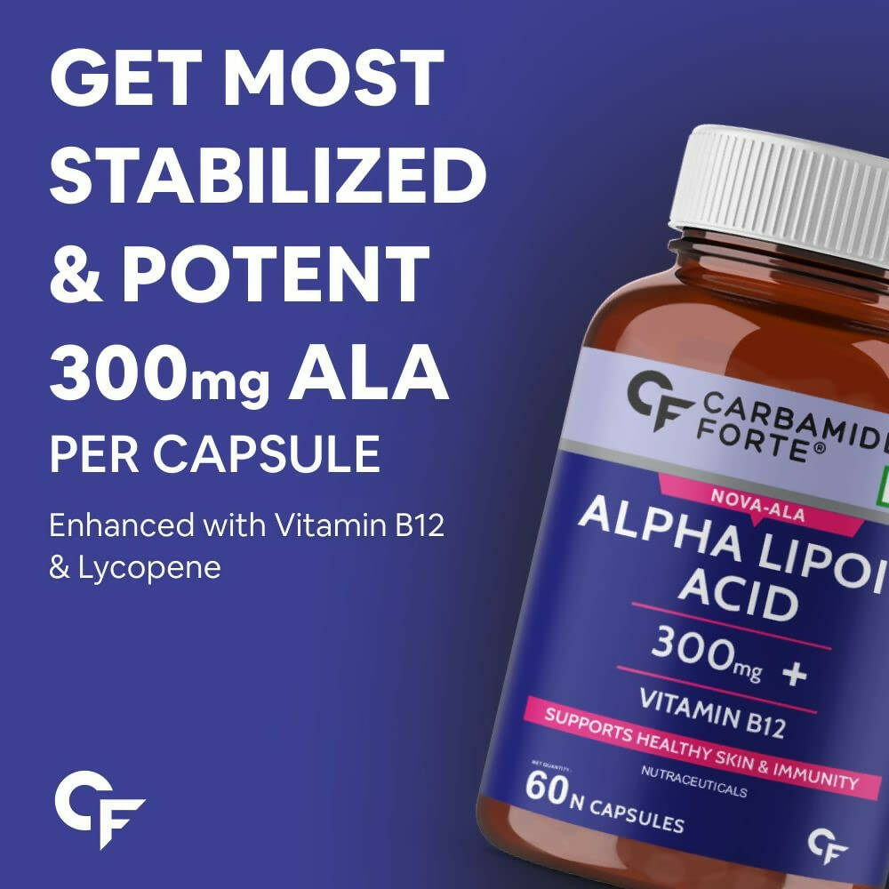 Carbamide Forte Alpha Lipoic Acid Capsules with Vitamin B12 