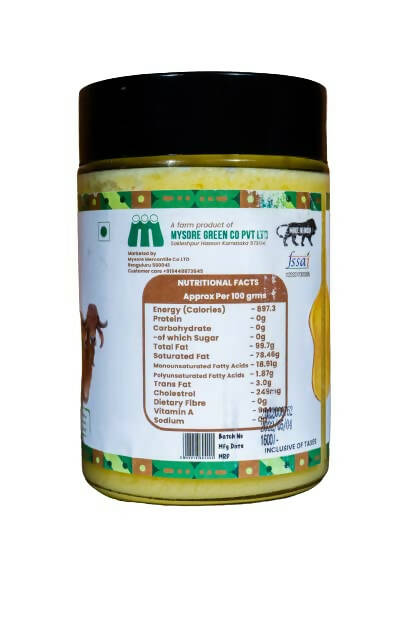 Organic Express A2 Gir Ghee | 100% Gir Cow Ghee | Vedic Bilona Method | Grassfed, Cultured, Premium & Traditional Ghee | Immunity Booster 