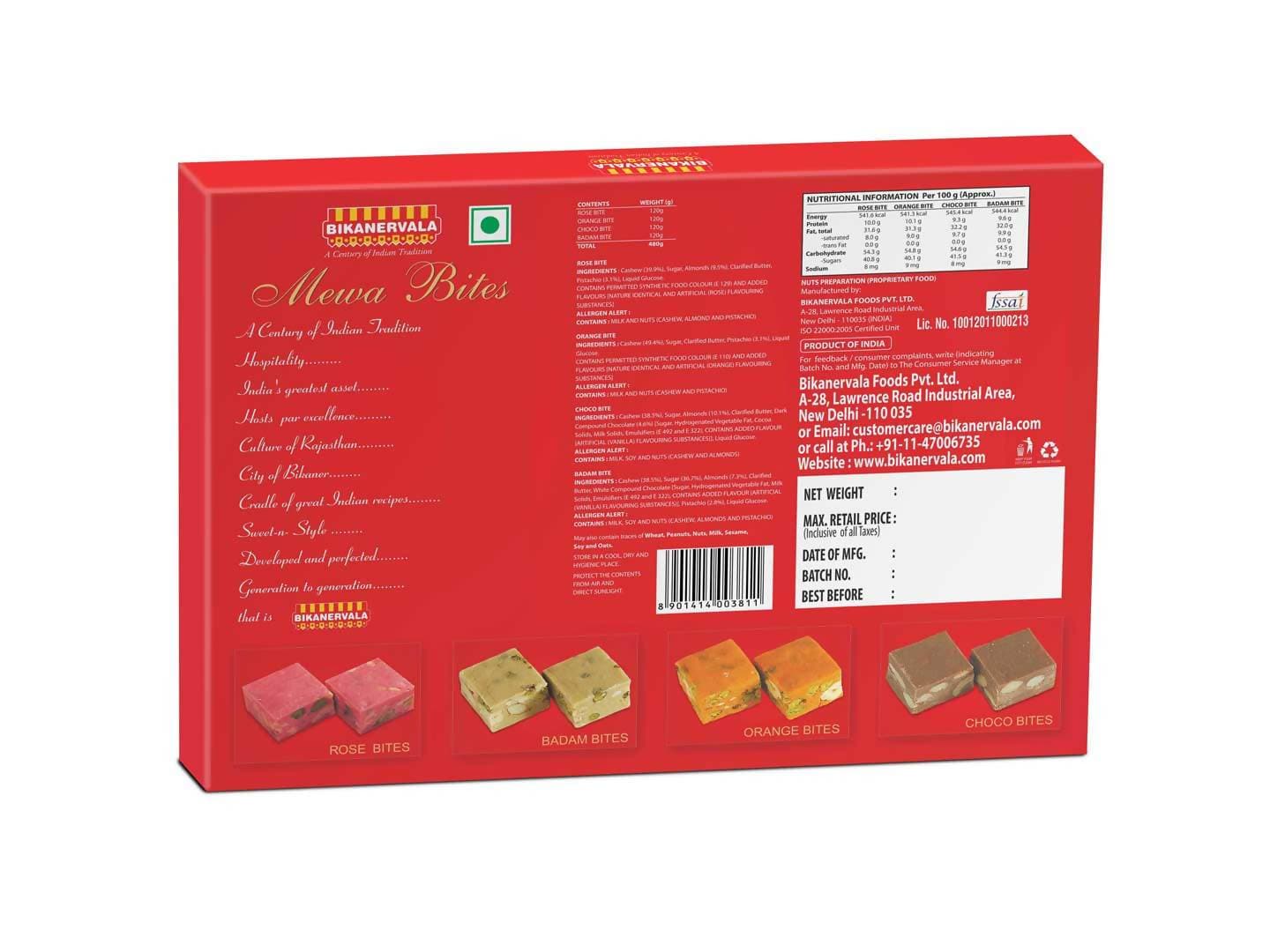 Bikanervala Mewa Bites Assorted 
